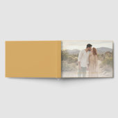 Romantische beige woestijnfoto gastenboek (Volledig)