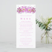 Romantische Belladonna Lelie Menu (Staand voorkant)