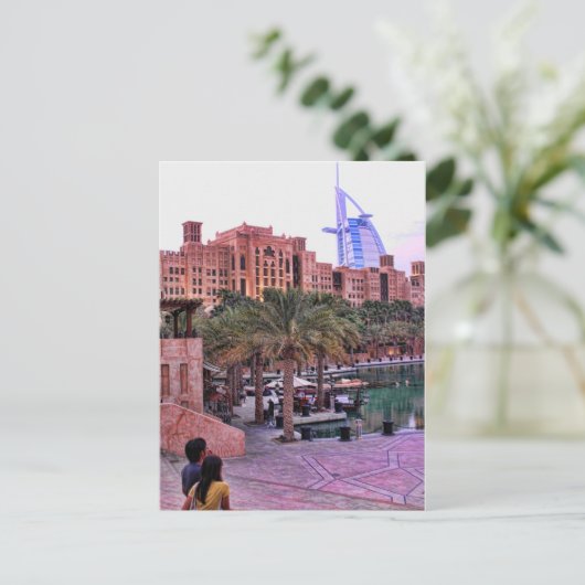 Romantische bestemming briefkaart (Staand voorkant)