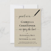 Romantische Bestemming Strand Bruiloft Save the Da Kaart (Achterkant)