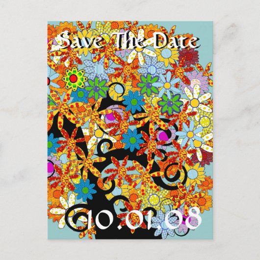 Romantische betoverde Bos Boom van Liefde Aankondigingskaart (Voorkant)