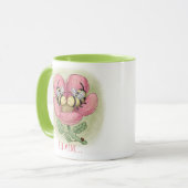 Romantische bijenkoffie-Mok Mok (Voorkant links)