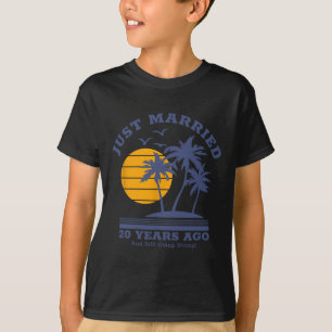 Romantische bijpassende koppels - 20e bruiloft Ann T-shirt