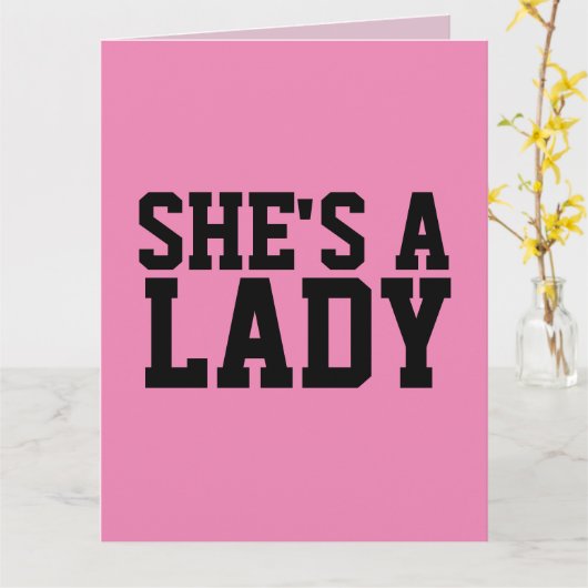 ROMANTISCHE BIRTHDAY VOOR WIFE VRIENDIN LADY KAART (Gele Bloem)