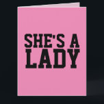 ROMANTISCHE BIRTHDAY VOOR WIFE VRIENDIN LADY KAART<br><div class="desc">ZE IS EEN LADY BIRTHDAY KAART</div>
