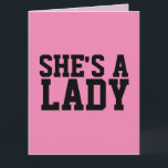 ROMANTISCHE BIRTHDAY VOOR WIFE VRIENDIN LADY KAART<br><div class="desc">ZE IS EEN LADY BIRTHDAY KAART</div>
