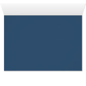 Romantische Blauwe Waterverf Hydrangea Bloemen op (Binenzijde Horizontaal (Onderkant))