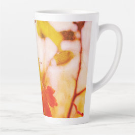 Romantische Bloem Boho – Botanische Fantasie Bedan Latte Mok