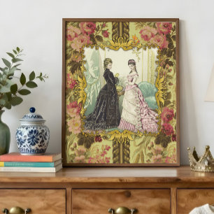 Romantische Bloem Franse Mode Decoupage Tissue Pa Tissuepapier