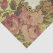 Romantische Bloem Franse Mode Decoupage Tissue Pa Tissuepapier (Detail)