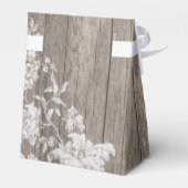 Romantische bloemdruk op de favoriete doos van hou bedankdoosjes (Achterkant)