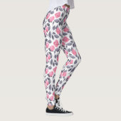 Romantische bloemen 1 leggings (Rechts)