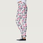 Romantische bloemen 1 leggings (Links)