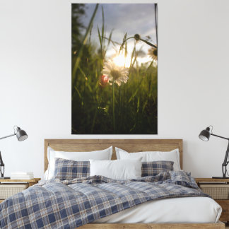 Romantische Bloemen – Botanische Fantasie Madelief Canvas Afdruk