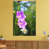 Romantische Bloemen – Botanische Fantasy Boho Canvas Afdruk (Insitu (Woonkamer))