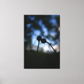 Romantische Bloemen – Botanische Fantasy Boho Canvas Afdruk (Voorkant)