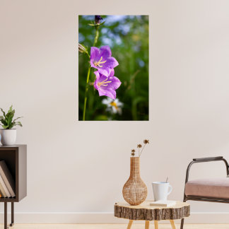 Romantische Bloemen – Botanische Fantasy Boho Poster