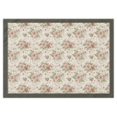 Romantische  Bloemen Gezellige Shabby Chic Charm Tafelkleed (Voorkant (Horizontaal))