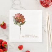 Romantische bloemen-papier feestservetten servet (Insitu)