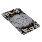 Romantische Bloemen | Save The Date | Magneet (Rechterzijde)