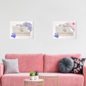 Romantische Bloemen Trouwen Vrijgezellenfeest Welk Muurkunst Sets (Woonkamer)