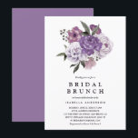 Romantische Bloemen Waterverf Lente Bruids Brunch Kaart<br><div class="desc">OVER DIT ONTWERP. Romantische Bloemen Waterverf Lente Bruids Brunch Uitnodiging Sjabloon door Eugene_Design. Creëer uw eigen trendy bruids brunch vrijgezellenfeest feestuitnodigingen door het aanpassen van dit moderne ontwerp. Klik om de sjabloon tekst en (2) kleuren te personaliseren en te veranderen, kies uit een grote verscheidenheid aan (1) papieren texturen, (2)...</div>