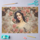 Romantische Bloemendroom Collage Decoupage Tissuepapier (Craft)