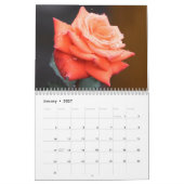 Romantische bloemenkalender rozen kalender (Jan 2027)