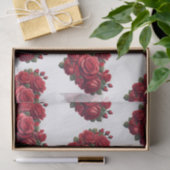 Romantische bloemenkunst tissuepapier (Geschenk)