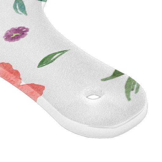 Romantische Bloemenplank - Custom Mother's Day Gif Snijplank (Hoek)