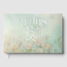 Romantische Bloemrijke Brief Aan De Bruid Elegant 