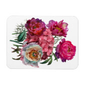 Romantische bloemtuin magneet (Horizontaal)