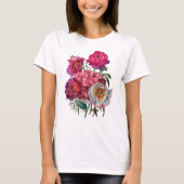 Romantische bloemtuin t-shirt (Voorkant)