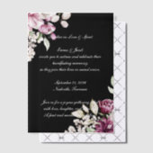 Romantische Bloom Floral Peony Vellum Uitnodigingen (Offset (Uitnodiging))