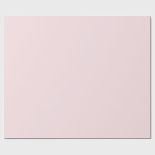 "Romantische Blush Pink" Cadeaupapier (Vlak)