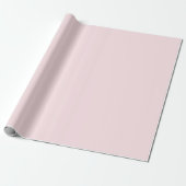 "Romantische Blush Pink" Cadeaupapier (Uitgerold)