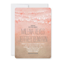 Romantische Blush Pink String Lights Huwelijksuitn