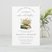 Romantische Boho Volgende Chapter Bloemen Vrijgeze Kaart (Staand voorkant)