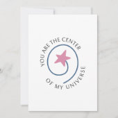 Romantische boodschap Minimalistische Valentijn Ka (Voorkant)