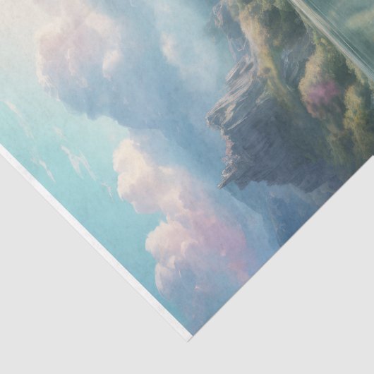 Romantische boot - Decoupage - Tissuepapier (Detail)