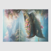 Romantische boot - Decoupage - Tissuepapier (Voorkant)