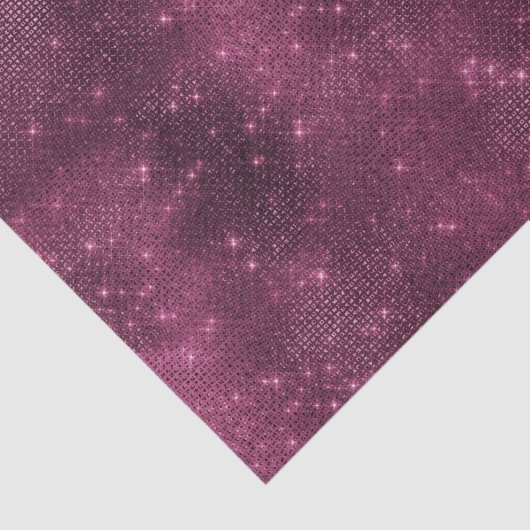 Romantische bordeauxrode glinsterende feestelijke  tissuepapier (Detail)