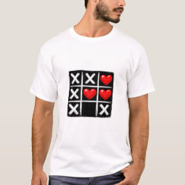 Romantische Boter, kaas en eieren Winnende Hart Ri T-shirt