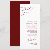 Romantische Bourgogne, plaats instelling Dank u ka Programmakaart (Voorkant / Achterkant)