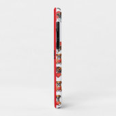 Romantische Boxer Hond met Rode Hart Waterverf Case-Mate iPhone Case (Achterkant/links)