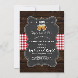Romantische BREWS voor hun "ik doe"-Verloving Kaart
