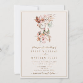 Romantische bridal Couple Llama Unique Wedding Kaart