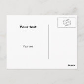 Romantische briefkaarten met hart getrokken uit sn (Achterkant)