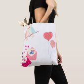 romantische brieven tote bag (Dichtbij)