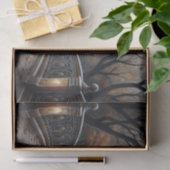 Romantische Brugwandeling Decoupage Tissuepapier (Geschenk)